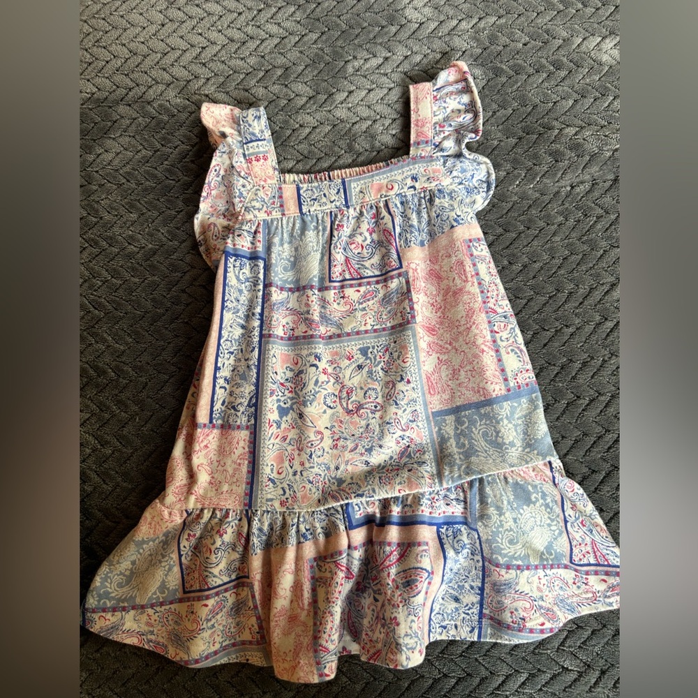Children’s Place Floral Patchwork Dress
